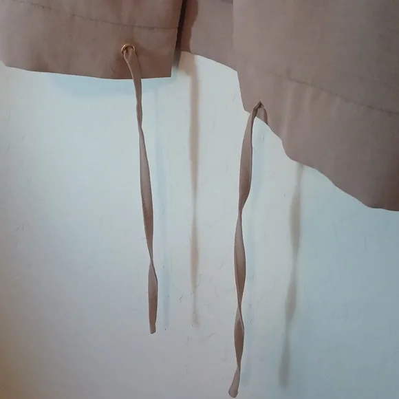 NWT New York Clothing Co Tan Business Casual Jacket With Tie Womans Size Small - Picture 3 of 6